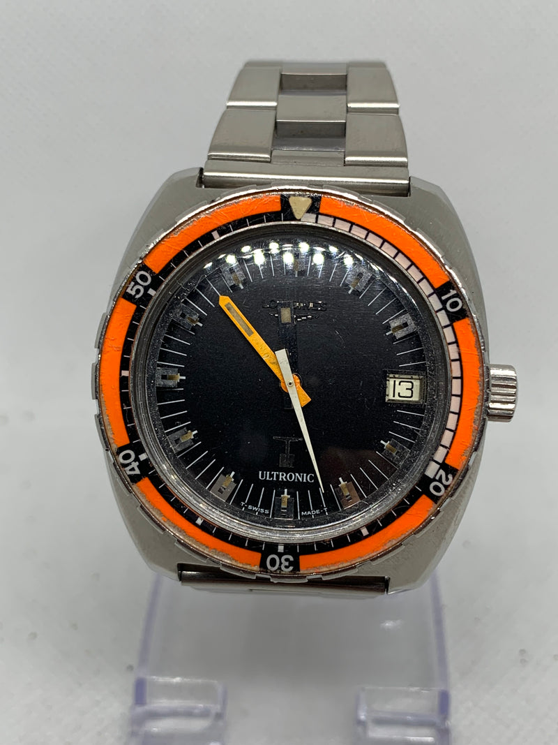 Longines Ultronic Diver Watch with bracelet