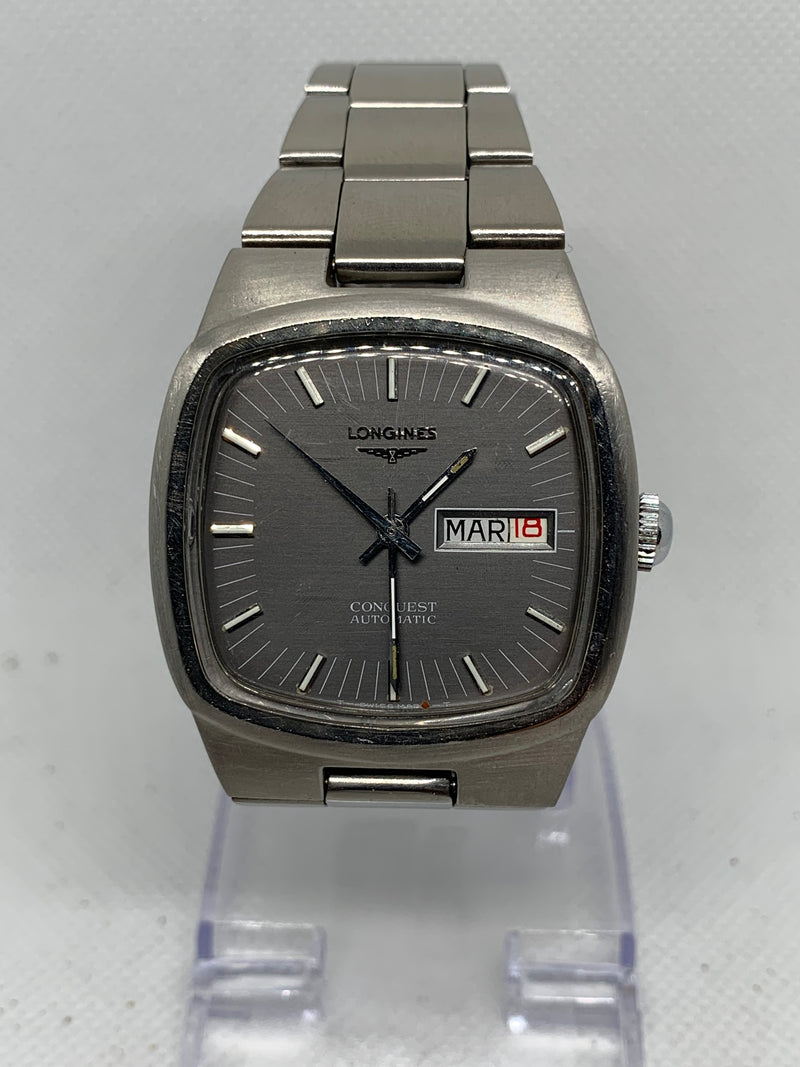 Longines Conquest Automatic 1528-1 Jumbo Nice Condition Cal 508 Excellent Vintage Rare