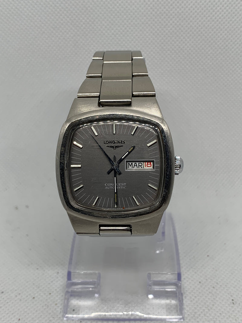 Longines Conquest Automatic 1528-1 Jumbo Nice Condition Cal 508 Excellent Vintage Rare