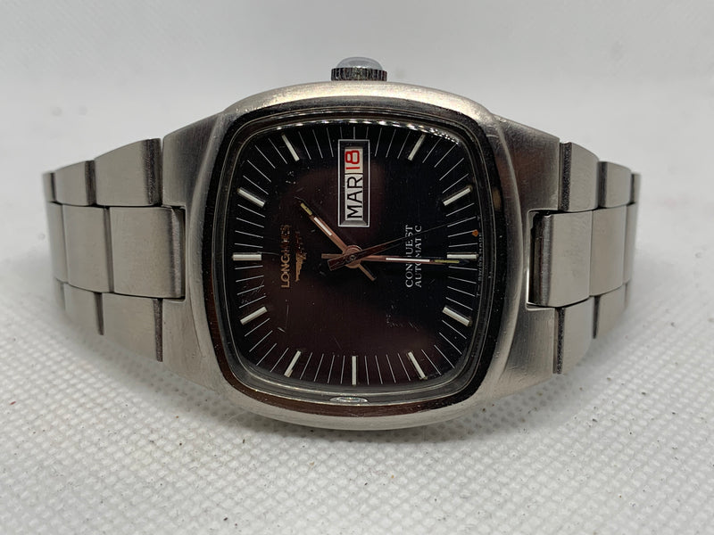 Longines Conquest Automatic 1528-1 Jumbo Nice Condition Cal 508 Excellent Vintage Rare