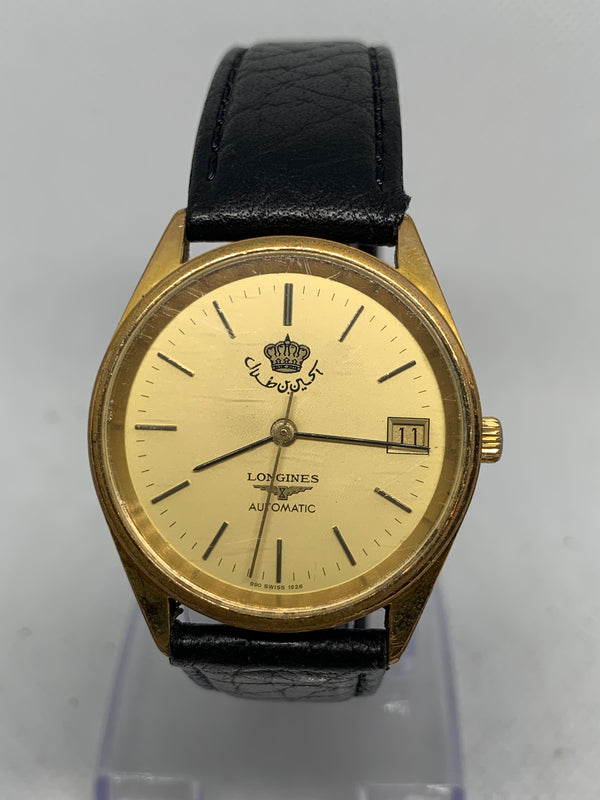 Longines Automatic “King Hussein Of Jordan” Vintage Watch Extremely Rare