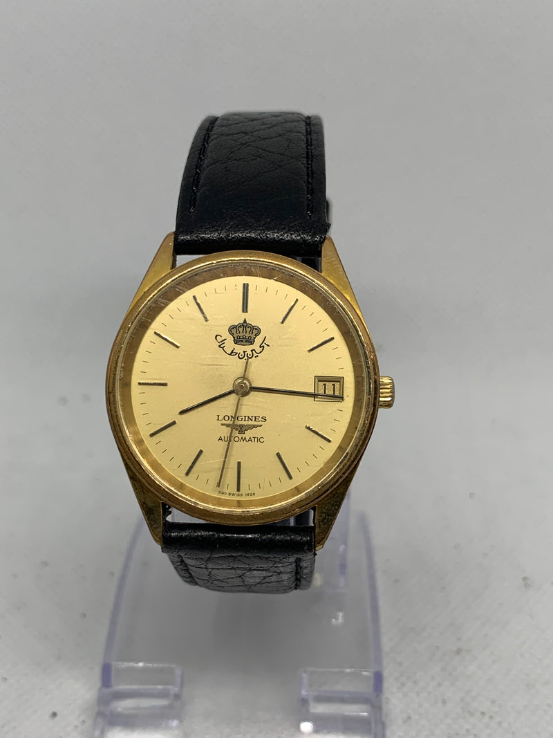 Longines Automatic “King Hussein Of Jordan” Vintage Watch Extremely Rare