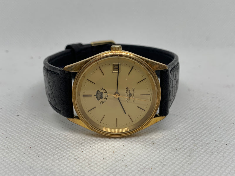 Longines Automatic “King Hussein Of Jordan” Vintage Watch Extremely Rare