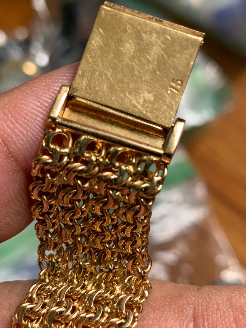 Omega Constellation Vintage 34mm 18k Yellow Gold Pie Pan Dial