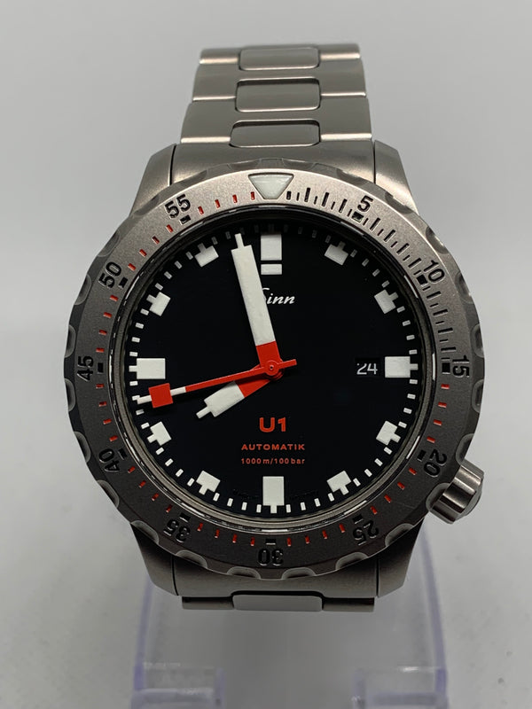 Sinn U1 Diving U1 on H-Link Quick Adjust Bracelet