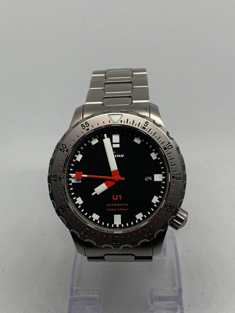 Sinn U1 Diving U1 on H-Link Quick Adjust Bracelet