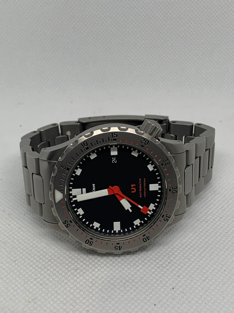 Sinn U1 Diving U1 on H-Link Quick Adjust Bracelet