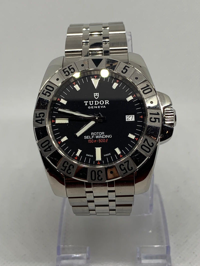 Tudor Hydronaut Date Steel 40 mm Automatic Black Watch 20020