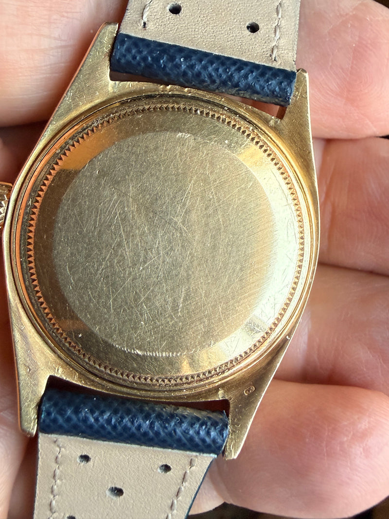 Rolex Datejust 36 36mm 1601 18K Solid Yellow Gold Gold Dial Automatic Watch Unpolished Case