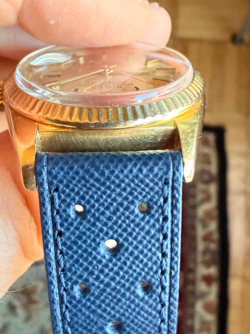 Rolex Datejust 36 36mm 1601 18K Solid Yellow Gold Gold Dial Automatic Watch Unpolished Case