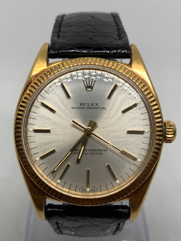 Rolex Oyster Perpetual 36 Ref 1013 18K Solid Gold Ca. 1959