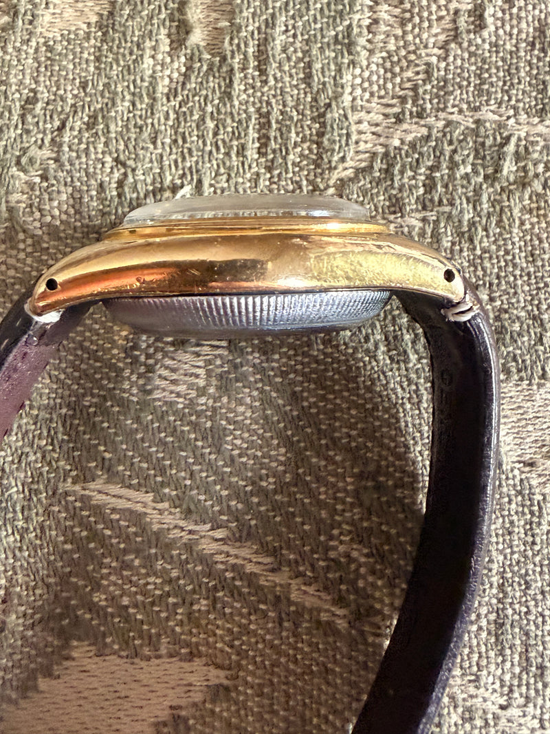 Rolex Oyster Perpetual Bubble Back Chronometer Military Watch 2940