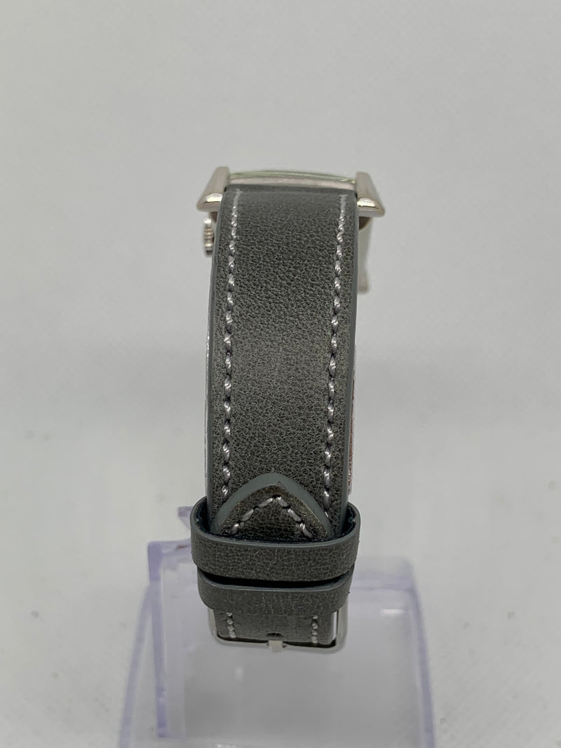 Bulova Rare 14K solid White Gold Tank Watch