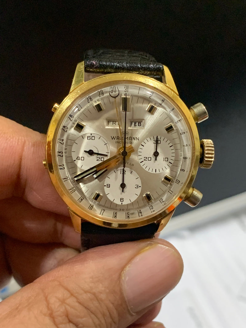 Wakmann Triple Date Chronograph