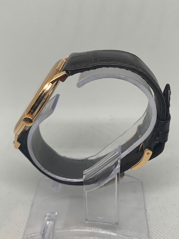 Piaget Atliplano P10522 Mens Ultra Thin 40mm Rose Gold