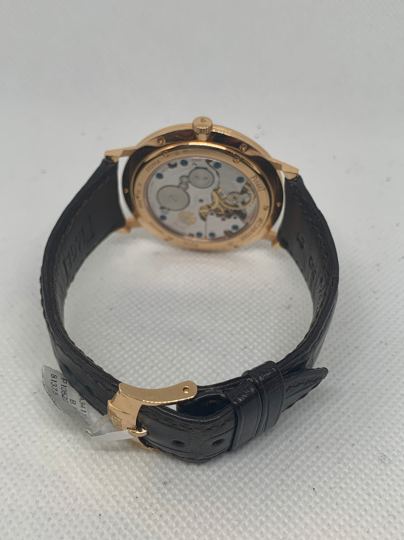 Piaget Atliplano P10522 Mens Ultra Thin 40mm Rose Gold