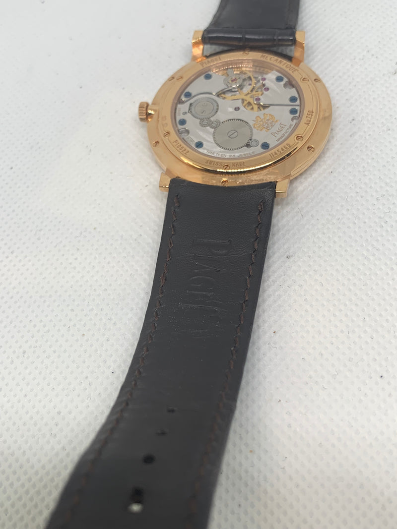 Piaget Atliplano P10522 Mens Ultra Thin 40mm Rose Gold