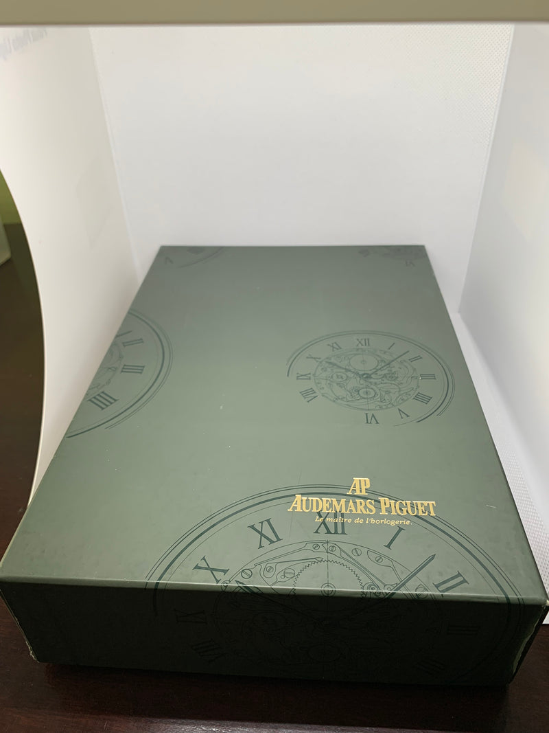 Audemars Piguet Edward Piguet Chronograph 18K solid Rose Gold Black Dial Full Set MSRP $23900