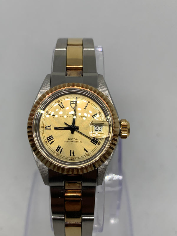 Tudor Prince Oysterdate Princess Oysterdate Champagne Dial Automatic Women's Watch