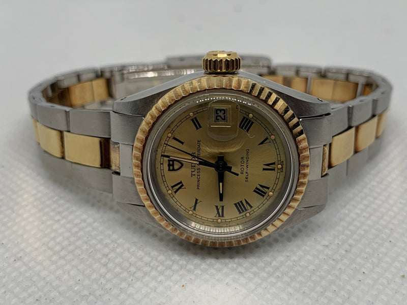 Tudor Prince Oysterdate Princess Oysterdate Champagne Dial Automatic Women's Watch
