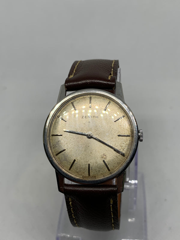 Zenith 34mm Vintage Manual Wind Wristwatch