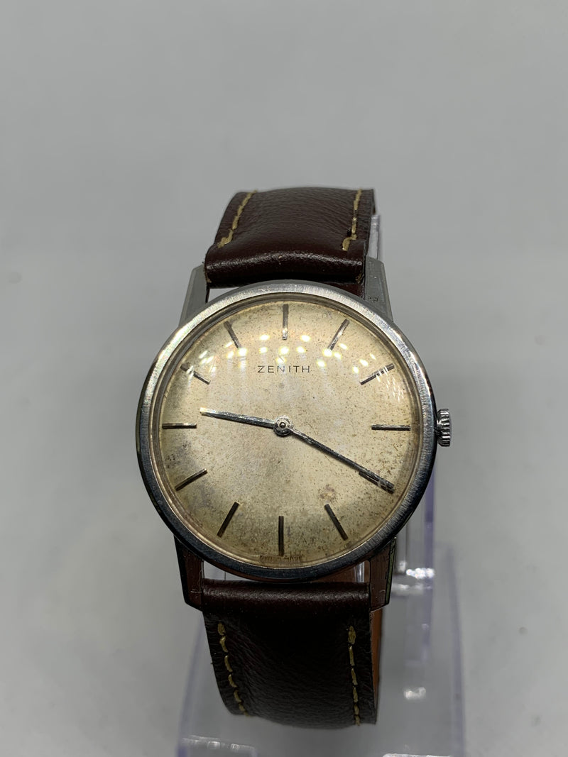 Zenith 34mm Vintage Manual Wind Wristwatch