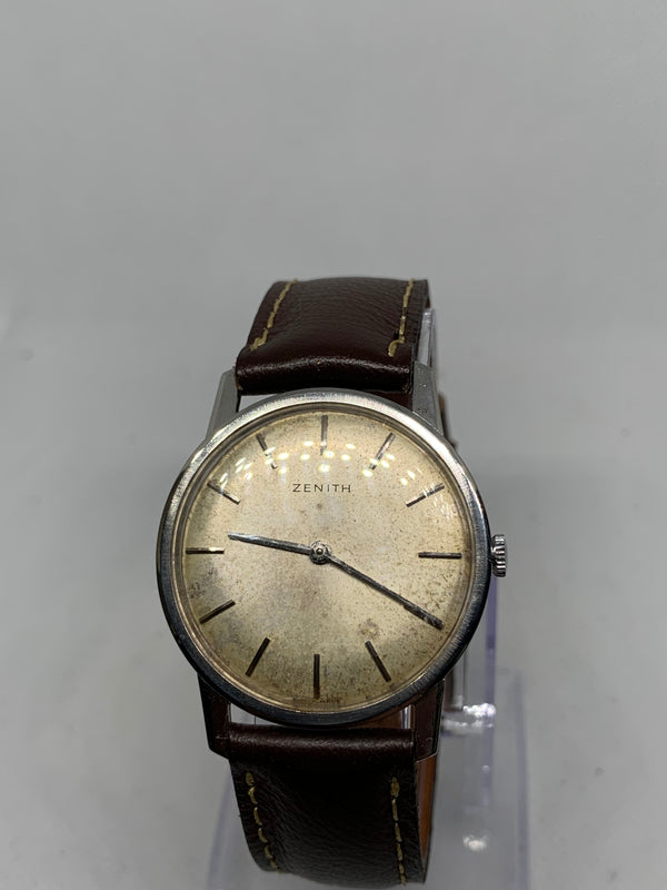 Zenith 34mm Vintage Manual Wind Wristwatch