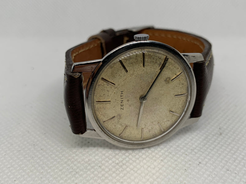 Zenith 34mm Vintage Manual Wind Wristwatch