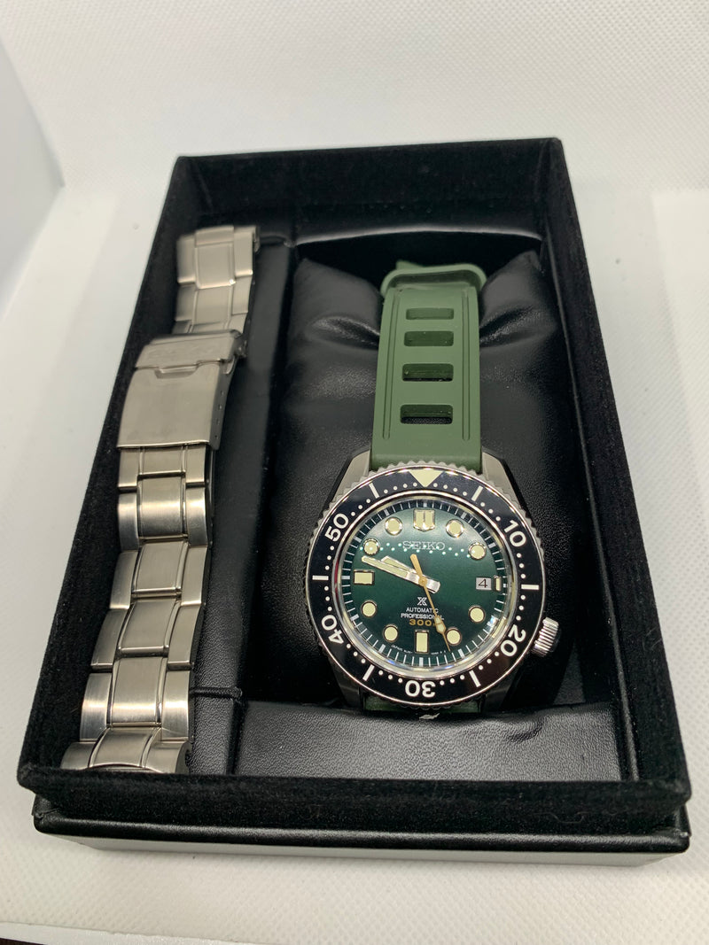 Seiko Marinemaster Prospex SBDX043 Marine Master Diver's Watch Green Dial 140th Anniversary