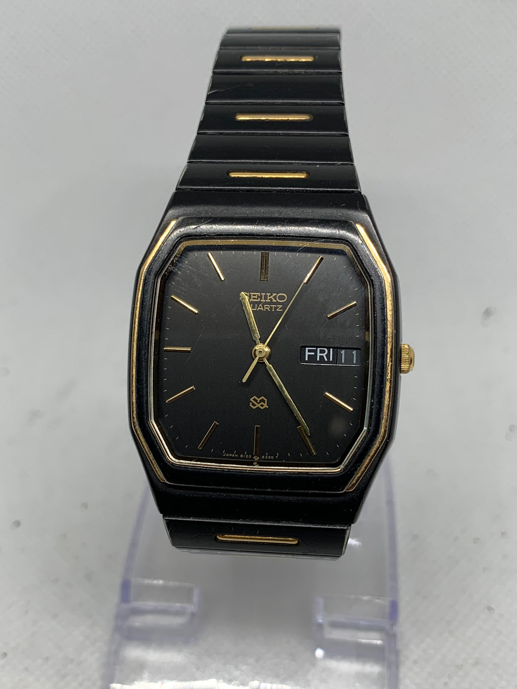 Seiko Quartz Slim Dress Tank Watch Ref 8123-5299 – Windsor Jewels