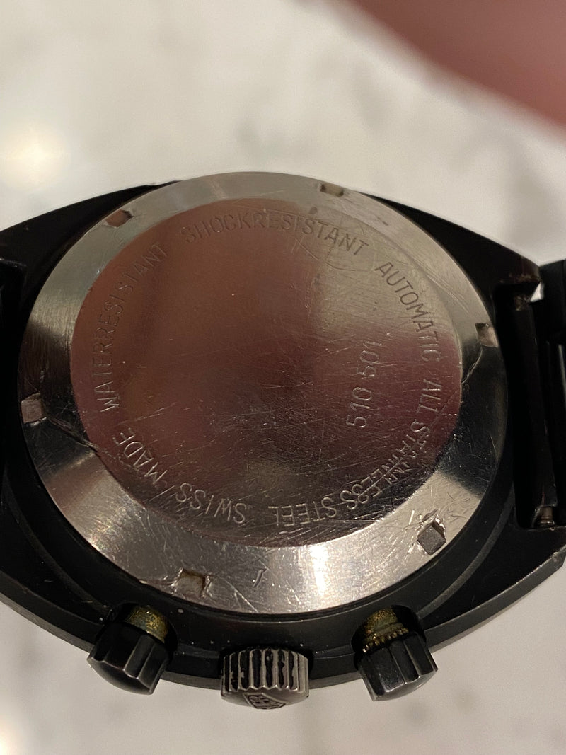 Heuer Lemania Chronograph Ref 510.501