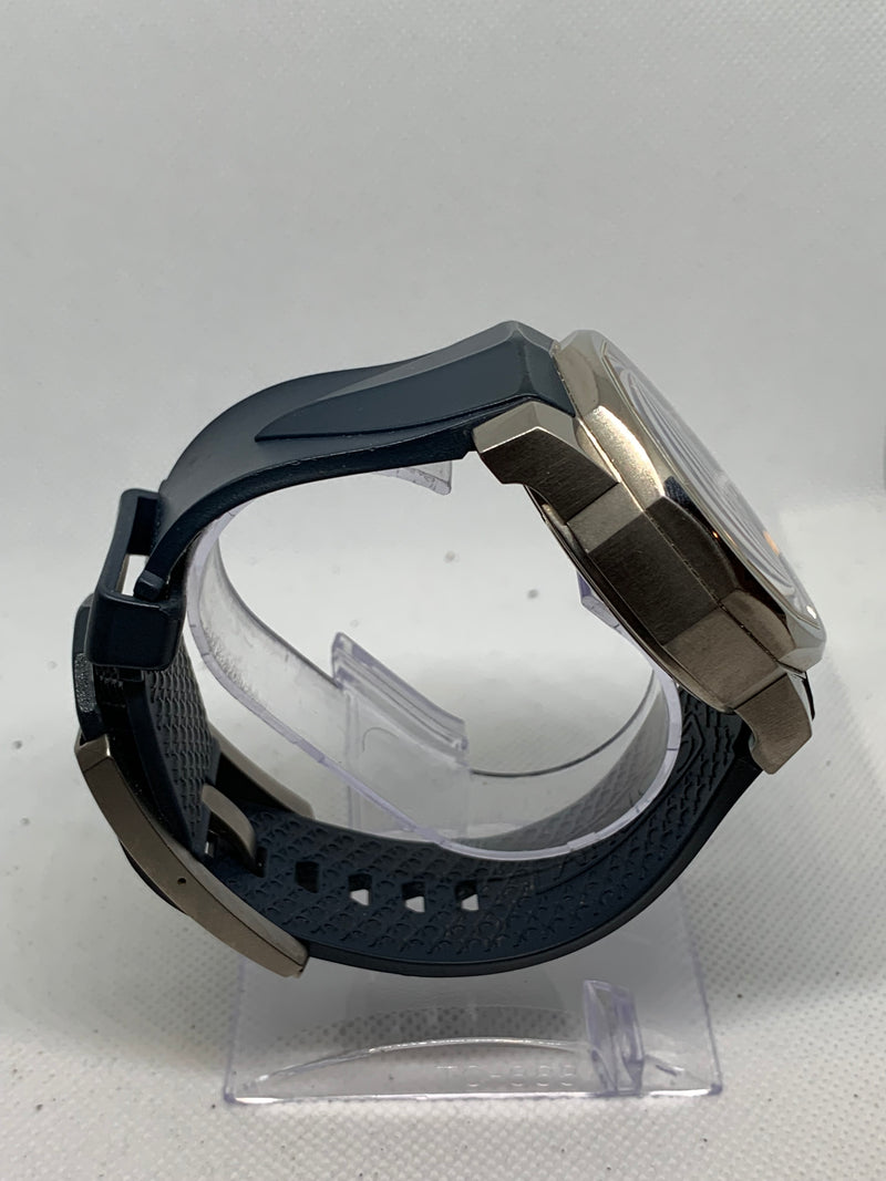 Corum Admiral's Cup Competition 48 Black Face Rubber Strap Maritime Flag Dial