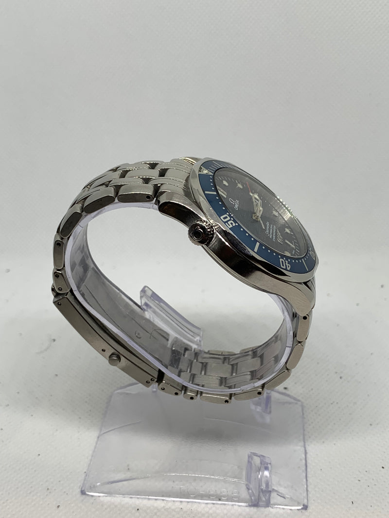 Omega Seamaster Diver 300 M James Bond 300m 007 Logo 40th Anniversary 41.5MM Watch Ref 2537.80 With Box
