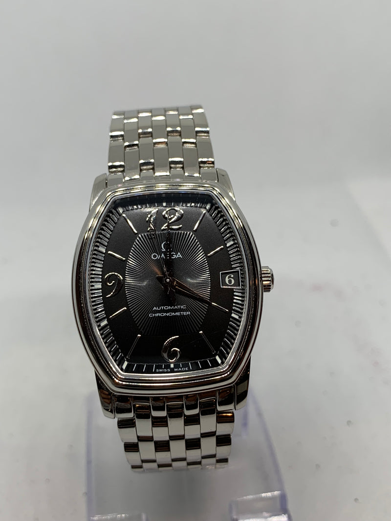 Omega De Ville Prestige 4503.51.00 Black Dial Stainless Steel 31.2 mm Self Winding Full Set