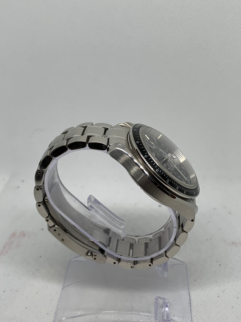 Omega Speedmaster Date Ref. 32105000 black dial steel bracelet Full Set 2013