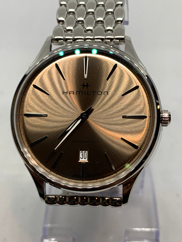 Hamilton Jazzmaster Thinline H38525141 - Jazzmaster Automatic Grey Dial Stainless steel Men's Watch