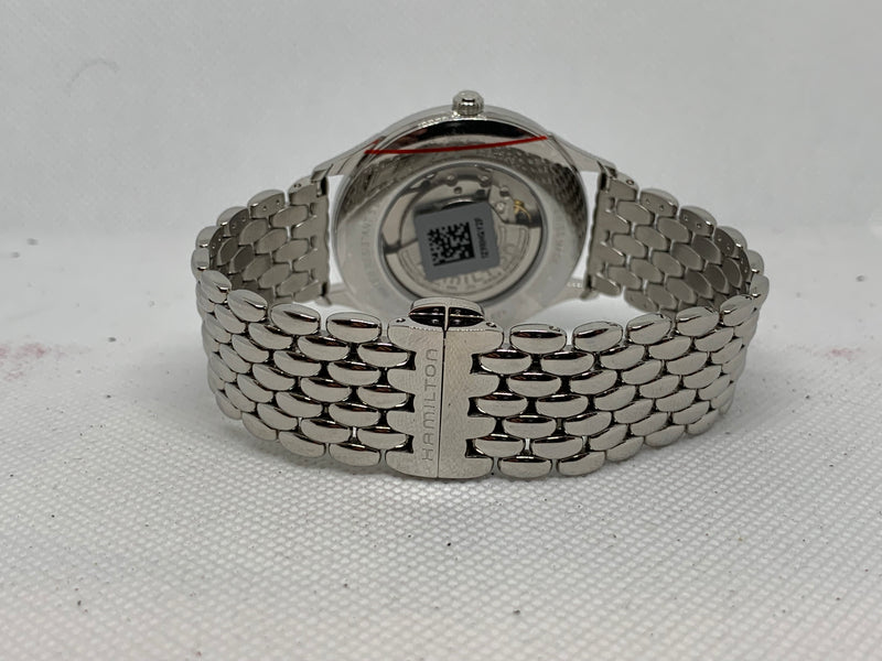 Hamilton Jazzmaster Thinline H38525141 - Jazzmaster Automatic Grey Dial Stainless steel Men's Watch