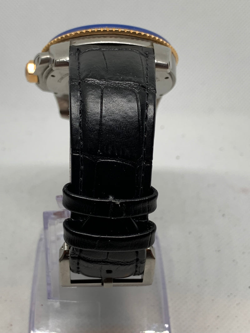 Cartier Calibre de Cartier Diver Steel & 18k Rose Gold Bezel Blue 42mm Watch W2CA0008 3729