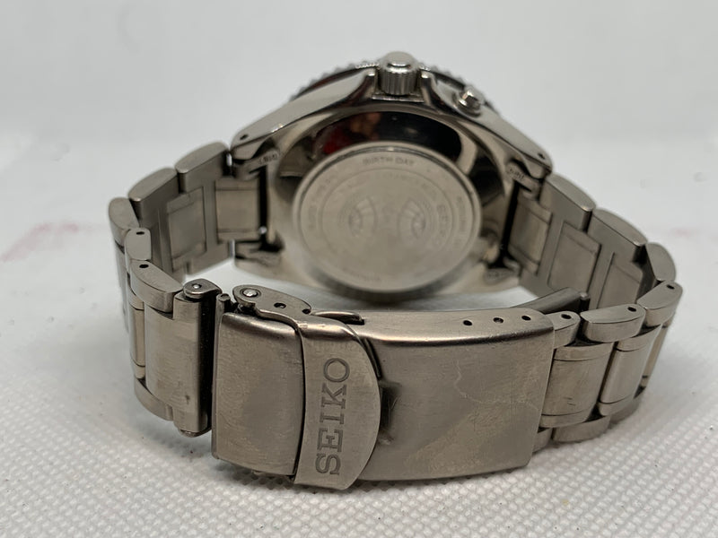 Seiko Kinetic Landmaster Sagarmatha 41mm Titanium LE Watch (SBCW021) 5M45-6A80