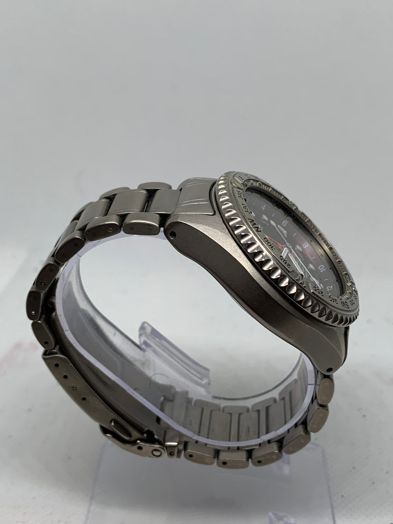 Seiko Kinetic 5M65-0A10 LandMaster NAOMI UEMURA Kinetic Men's