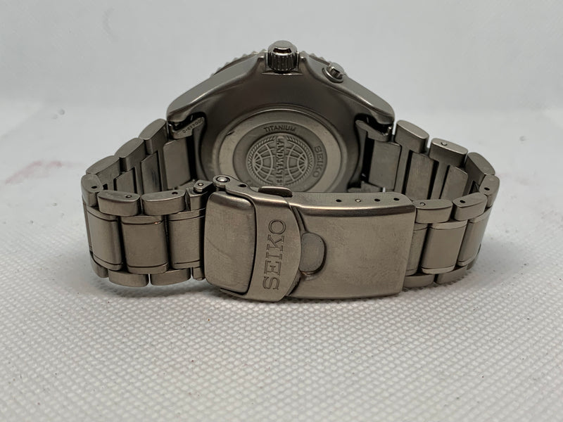 Seiko Kinetic 5M65-0A10 LandMaster NAOMI UEMURA Kinetic Men's