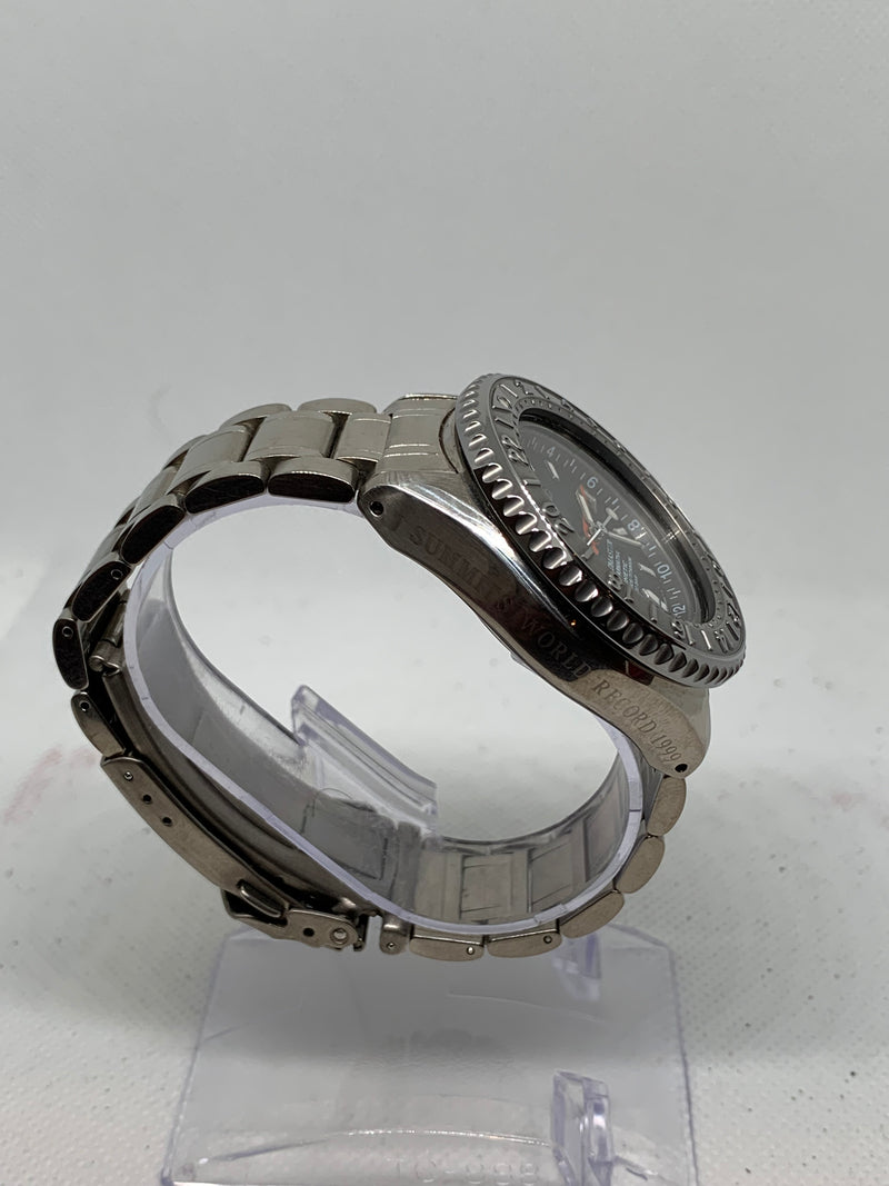 Seiko Kinetic Landmaster Sagarmatha 41mm Titanium LE Watch (SBCW027) 5M45-6A80