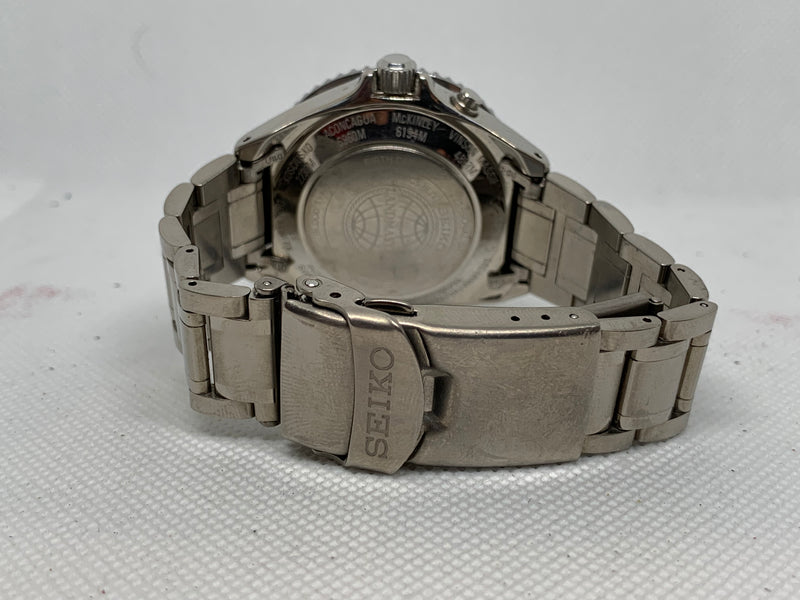 Seiko Kinetic Landmaster Sagarmatha 41mm Titanium LE Watch (SBCW027) 5M45-6A80