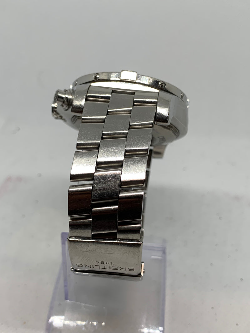 Breitling Avenger Seawolf Chrono 45 mm Black Dial Box Bracelet Stainless Steel