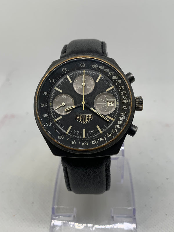 Heuer Ref. 13.1. Original 1978 PVD Tropical Brown Dial Chronograph - Cal. Valjoux 7765