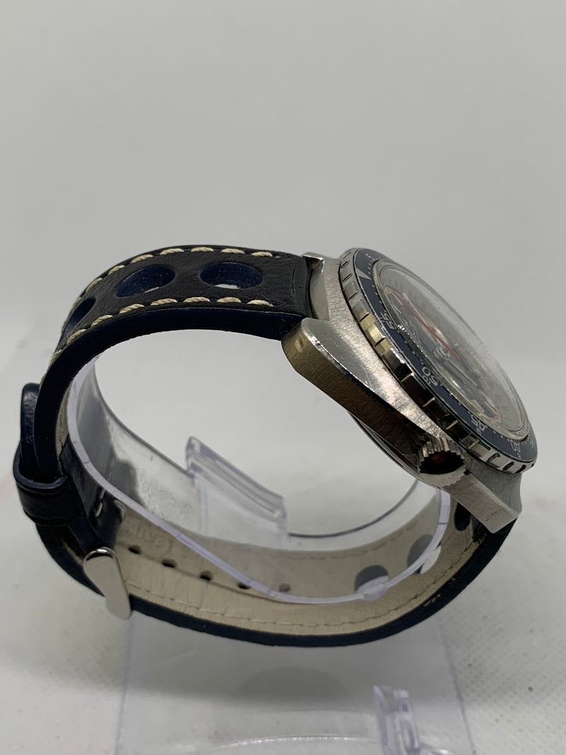 Hamilton Pan Europ 1969 Automatic Chrono-Matic Pan Europ 703 Chronograph RARE Heuer Cal.11