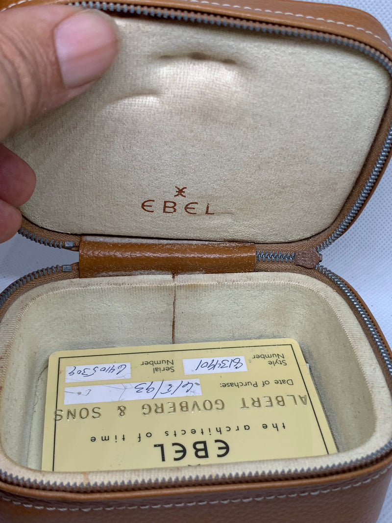 Ebel 1911 Chronograph Ref 8134901 18K Solid Gold Full Set