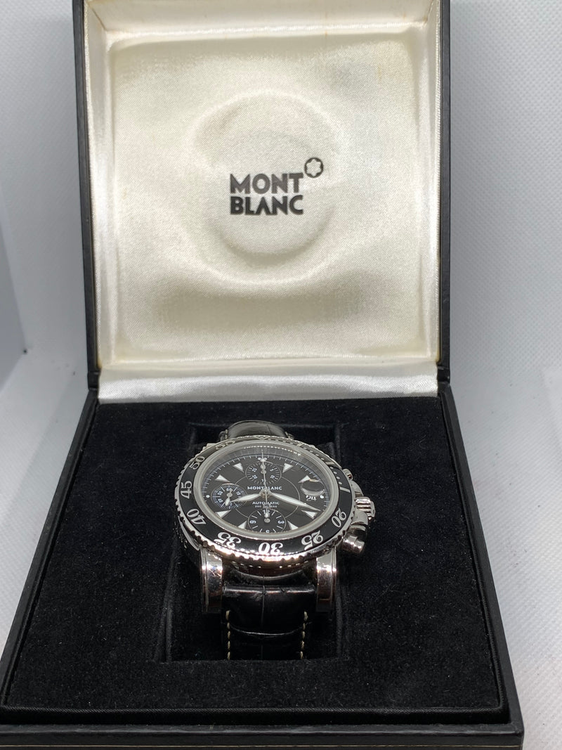 Montblanc Sport Chronograph SS Automatic 200M Ref 7034 Box