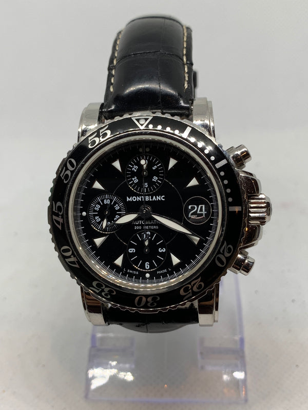 Montblanc Sport Chronograph SS Automatic 200M Ref 7034 Box
