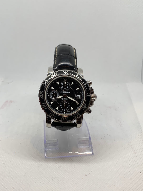 Montblanc Sport Chronograph SS Automatic 200M Ref 7034 Box